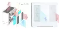 Кутия Zalman P30 White aRGB Case mATX Tempered Glass