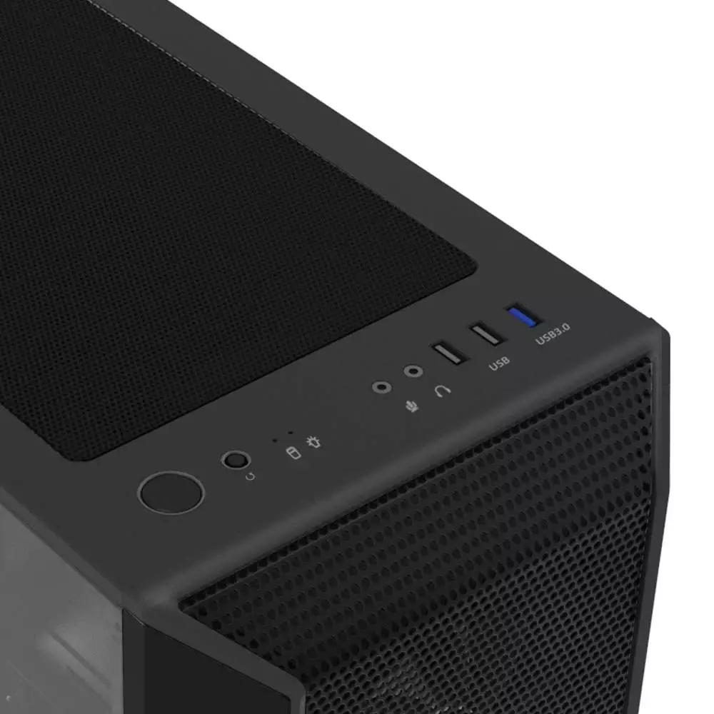 Кутия Zalman I3 NEO Black RGB Mesh Case ATX Tempered Glass
