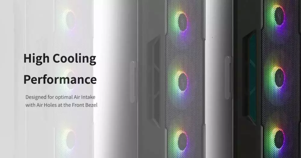 Кутия Zalman I3 NEO Black RGB Mesh Case ATX Tempered Glass