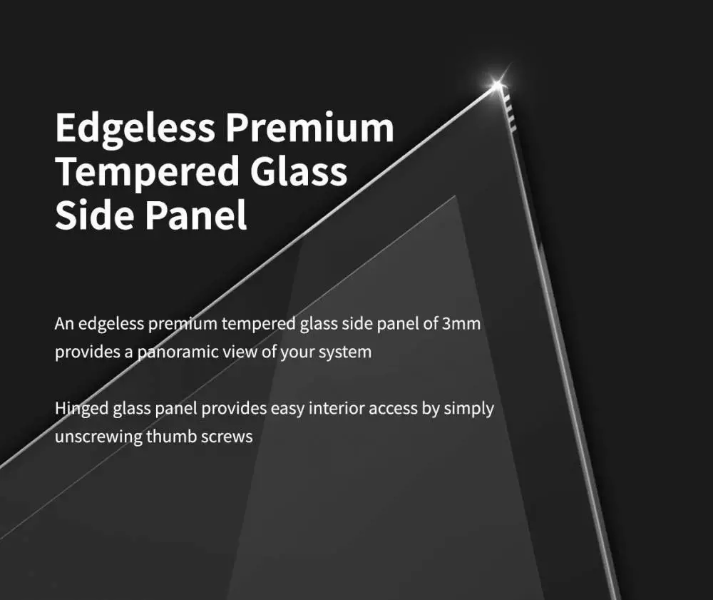 Кутия Zalman I3 NEO Black RGB Mesh Case ATX Tempered Glass