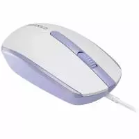 Мишка CANYON M-10 CNE-CMS10WL Wired Optical Mouse White Lavender