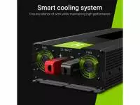 Инвертор GREEN CELL 24V 1500W /3000W Чиста синусоида