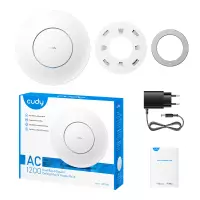 Безжичен Access Point Cudy AP1300-P, AC1200, 2.4/5 GHz, 300 - 867 Mbps, 1&times; Gigabit Ethernet PoE