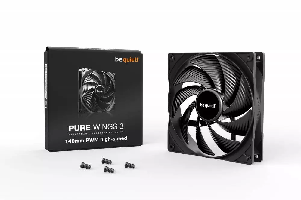 Вентилатор be quiet! Pure Wings 3 Fan 140mm PWM high-speed - BL109