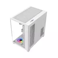 Кутия 1stPlayer MEGAVIEW MV8 White Case ATX