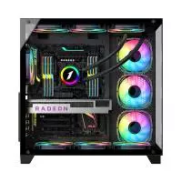 Кутия 1stPlayer MEGAVIEW MV8 Black Case ATX