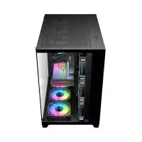 Кутия 1stPlayer MEGAVIEW MV8 Black Case ATX