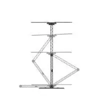 Стенна стойка за OLED TV FULLMOTION, 400x400, 165 см (65"), изключително дълго рамо