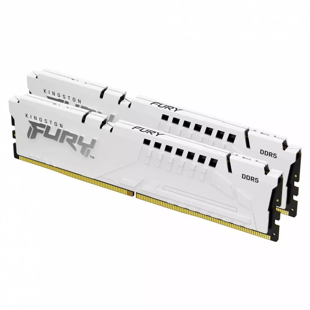 Памет Kingston FURY Beast White 64GB (2x32GB) DDR5 6000MHz CL36 AMD EXPO - KF560C36BWEK2-64