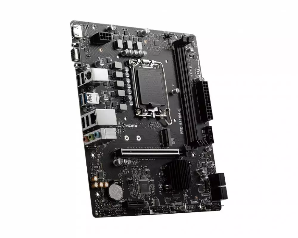Дънна платка MSI PRO H610M-E LGA1700 DDR5