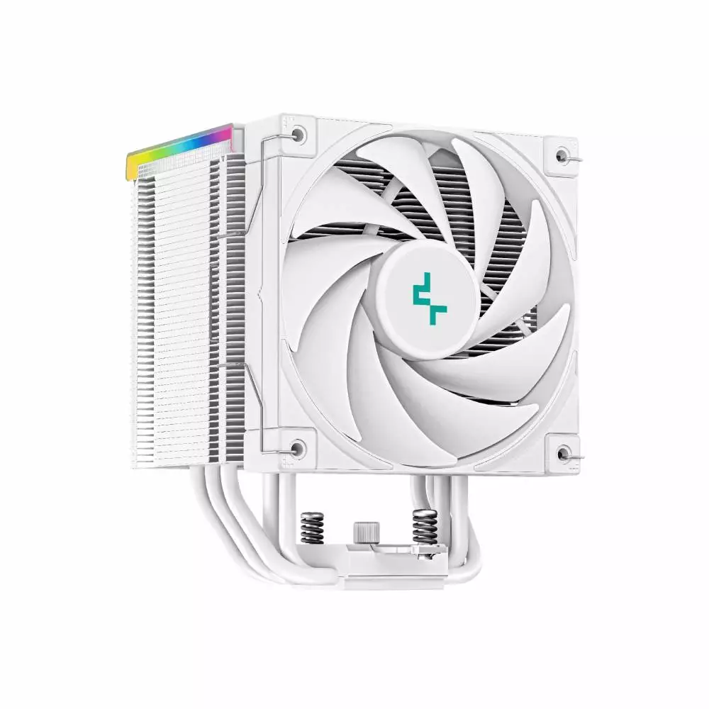Охладител за процесор DeepCool AK500 DIGITAL White