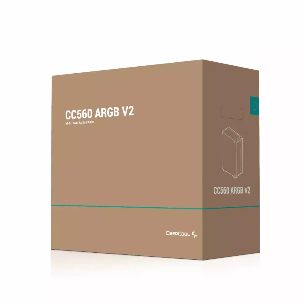 DeepCool кутия Case ATX CC560 A-RGB v2