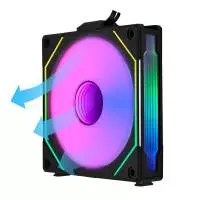 Вентилатор Lian-Li UNI SL-INF Reverse Blade, 120 мм, ARGB PWM, Черен