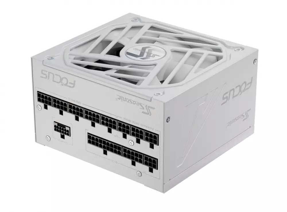 Захранване SEASONIC FOCUS GX-850 850W White 80 Plus Gold PCIe 5.0, Fully Modular - SSR-850FX3-W