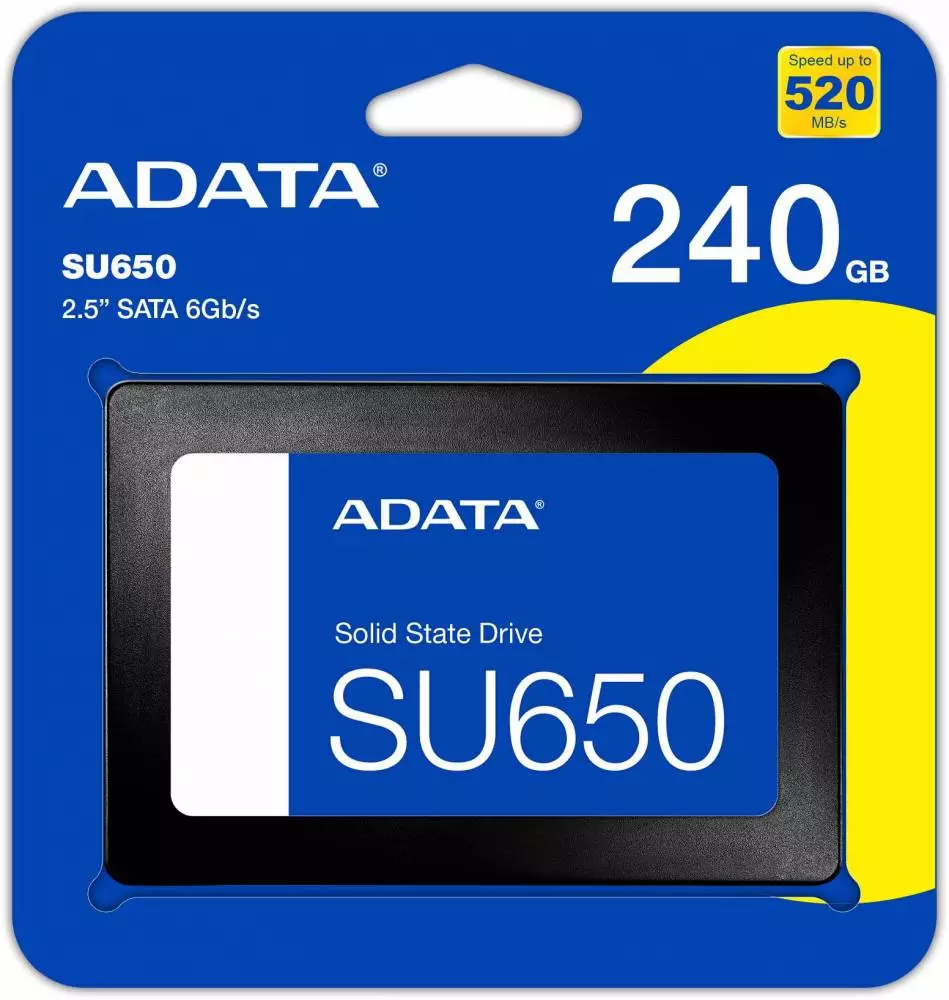 Диск SSD ADATA SU650 240GB 2.5" SATA 6Gb/s 3D NAND