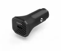 Зарядно за кола HAMA "Eco", USB-C, (PD) / Qualcomm&reg; 3.0, 25 W, черно