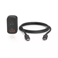 HAMA Универсално USB-C захранване за лаптоп за кола, (PD), 5-20 V/65 W
