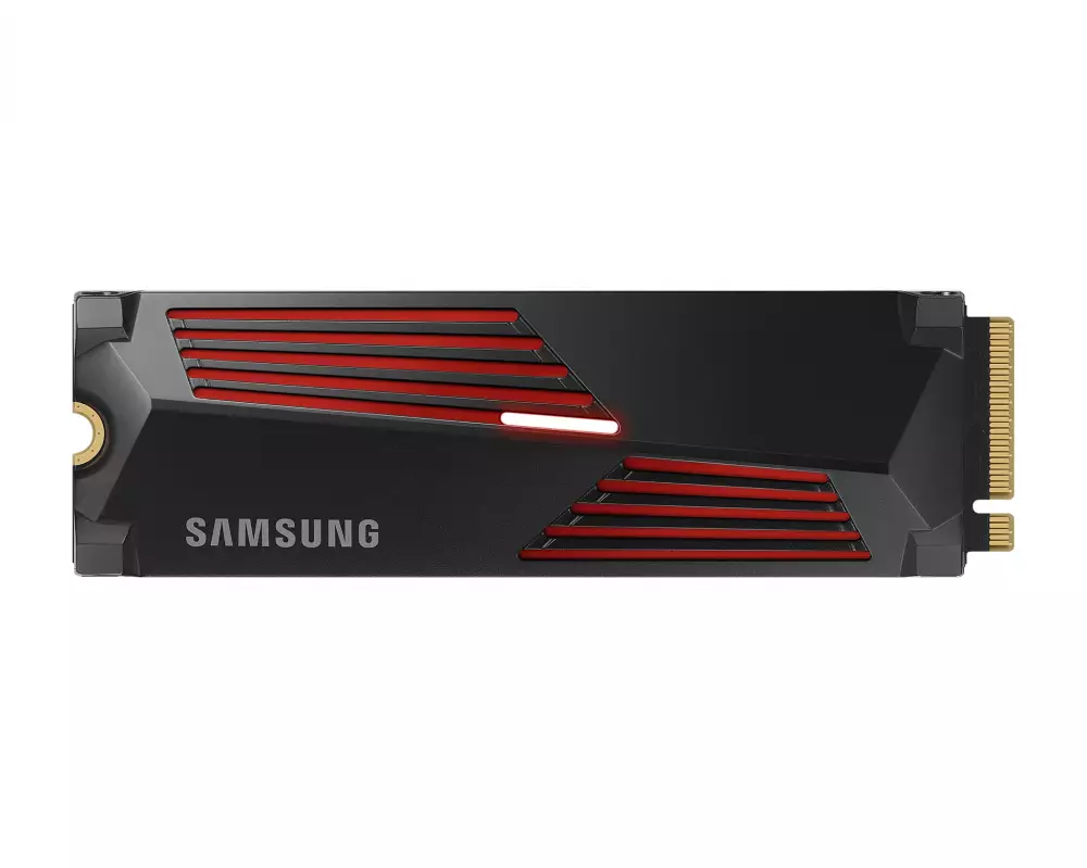 Диск SSD SAMSUNG 990 PRO с Heatsink 4TB M.2 2280 NVMe PCIe Gen4x4 - MZ-V9P4T0CW