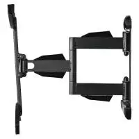 Стенна стойка за TV, Fullmotion ,XL, черна, 191см, 75", до 45кг