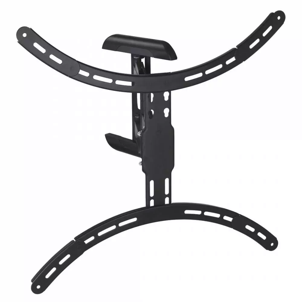 Стенна стойка за TV, Fullmotion ,XL, черна, 191см, 75", до 45кг