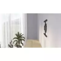 Стенна стойка за TV Hama "Ultraslim", OLED, 229 см (90"), Черна