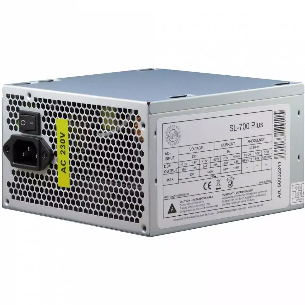 Захранване Inter-Tech SL-700 PLUS, 700W, ATX