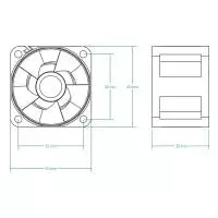 Вентилатор Arctic S4028-6K Server Fan 40x40x28 Dual Ball - ACFAN00185A