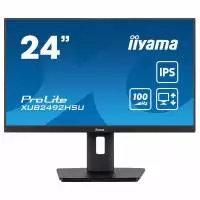 Монитор IIYAMA XUB2492HSU-B6, 23.8", IPS, FHD 1920x1080, 100Hz, 0.4ms, HDMI, DP, AMD FreeSync