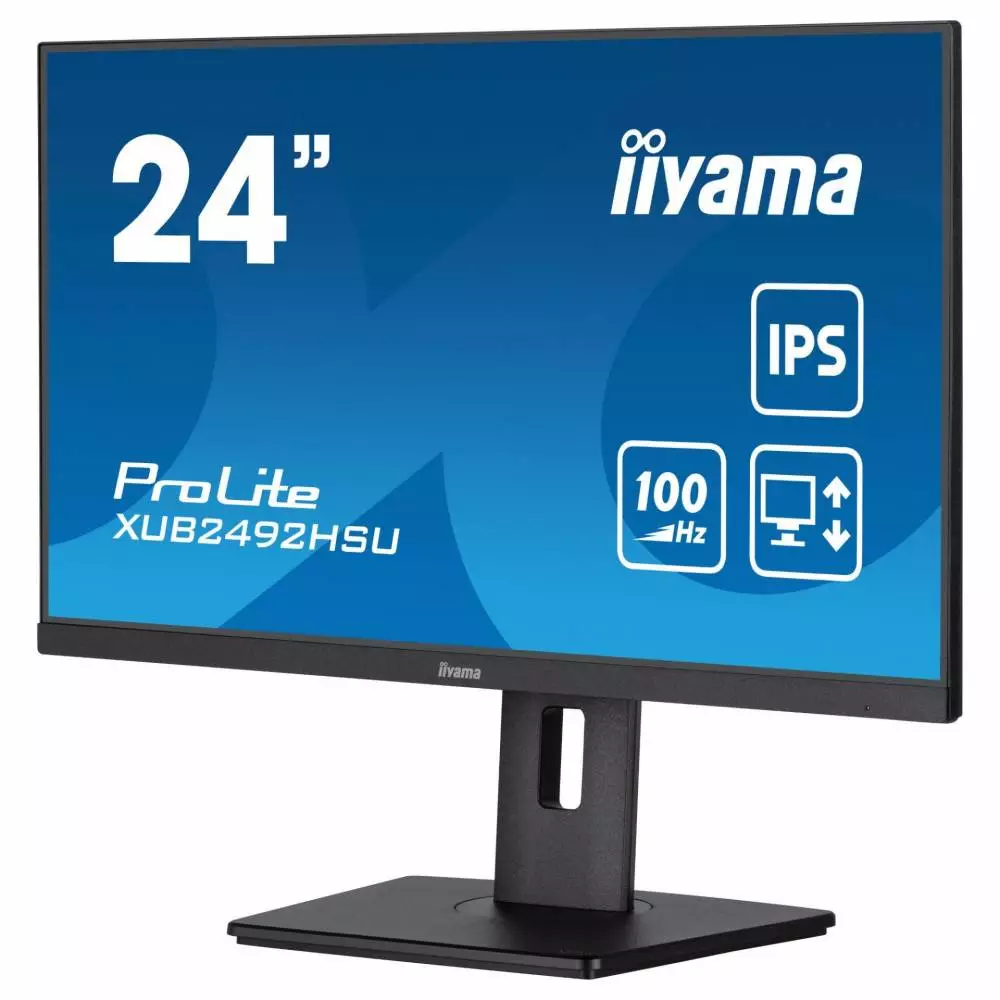 Монитор IIYAMA XUB2492HSU-B6, 23.8", IPS, FHD 1920x1080, 100Hz, 0.4ms, HDMI, DP, AMD FreeSync