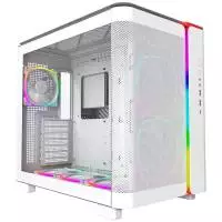 Кутия MONTECH KING 95 PRO ARGB, TG, Mid-Tower, Бяла