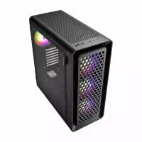 Кутия FSP CUT593 ATX Ultra-Tower, Type-C, 4 x ARGB 140mm, Черна - POC0000204