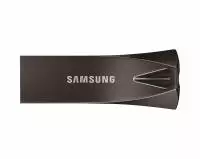 USB памет Samsung BAR Plus, 256GB, USB-A, Titanium Gray