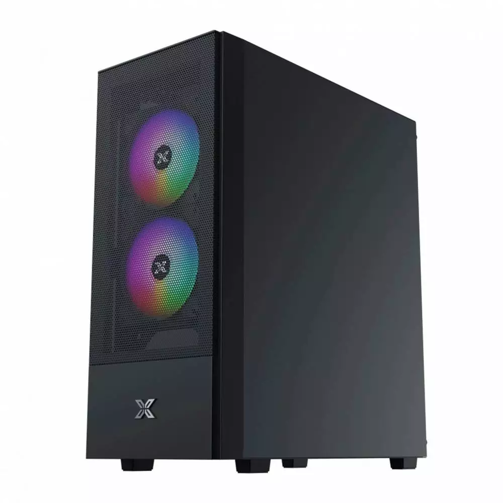 Кутия Xigmatek HERO II AIR 3F Fixed ARGB Mid-Tower ATX Case