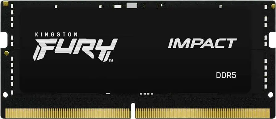 Памет Kingston FURY IMPACT 16GB SODIMM DDR5 5600MHz CL40 - KF556S40IB-16