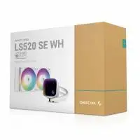 Водно охлаждане за процесор DeepCool LS520 SE White ARGB Water Cooling, Infinity mirror design