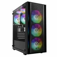 Кутия Gamdias AURA GC2 Elite Black Case ATX Mesh RGB Tempered Glass
