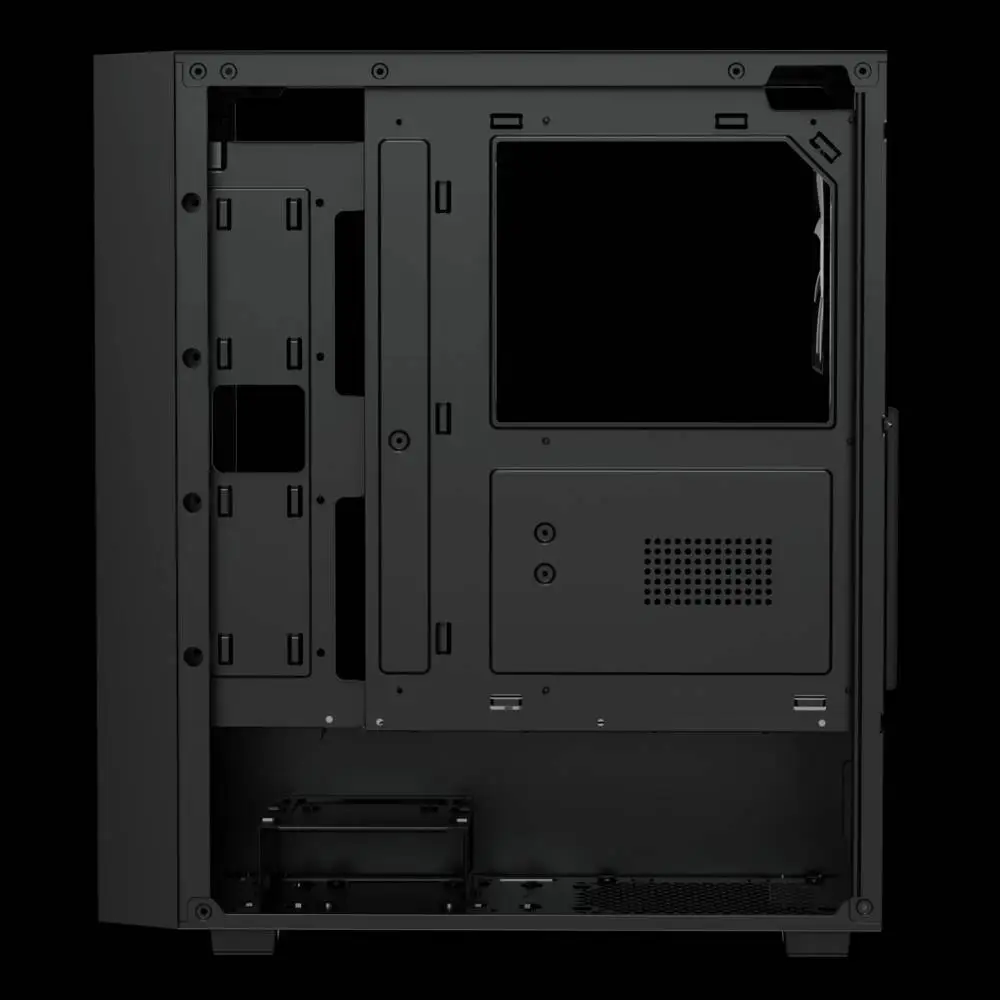 Кутия Gamdias AURA GC2 Elite Black Case ATX Mesh RGB Tempered Glass