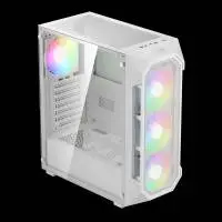 Кутия Gamdias AURA GC1 Elite White Case ATX Mesh RGB Tempered Glass