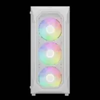 Кутия Gamdias AURA GC1 Elite White Case ATX Mesh RGB Tempered Glass