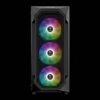 Кутия Gamdias AURA GC1 Elite Black Case ATX Mesh RGB Tempered Glass