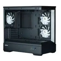 Кутия Zalman P30 Black aRGB Case mATX Tempered Glass