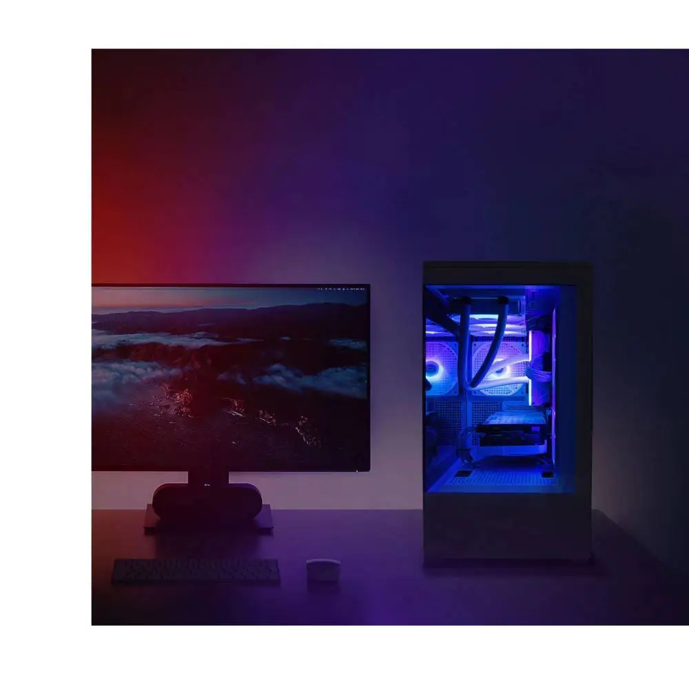 Кутия Zalman P30 Black aRGB Case mATX Tempered Glass