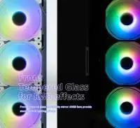 Кутия Zalman I3 NEO TG White aRGB Case ATX Tempered Glass