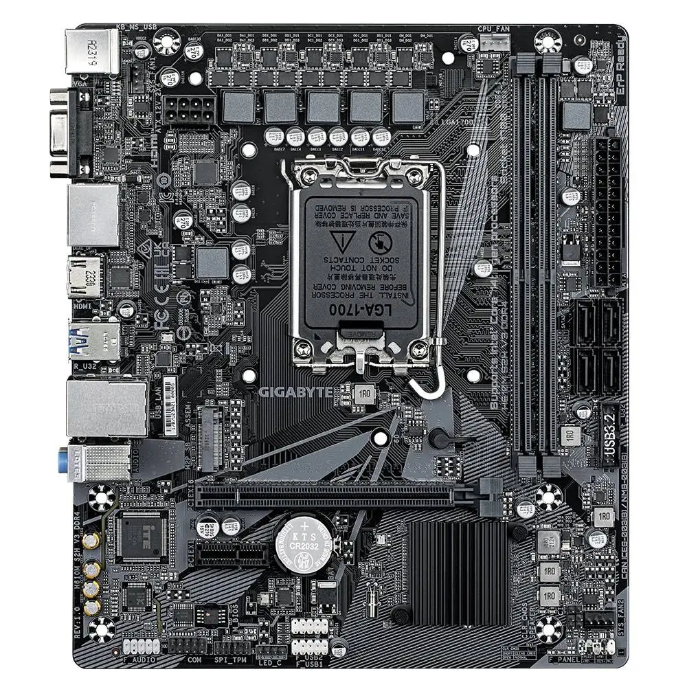 Дънна платка Gigabyte H610M S2H V3 DDR4