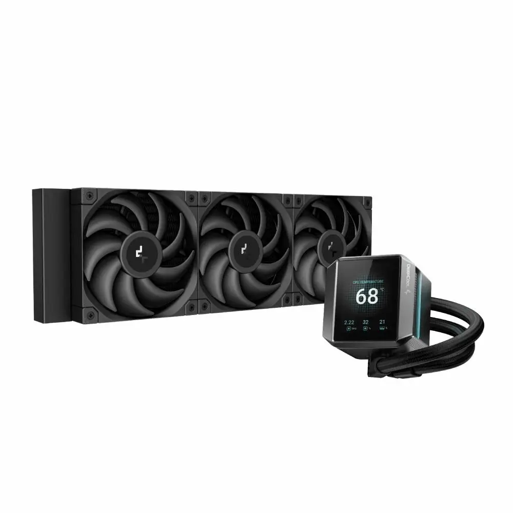 Водно охлаждане за процесор DeepCool MYSTIQUE 360 Water Cooling LCD Screen ARGB