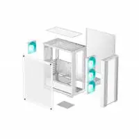 Кутия DeepCool CC560 v2 ATX Middle Tower Case White