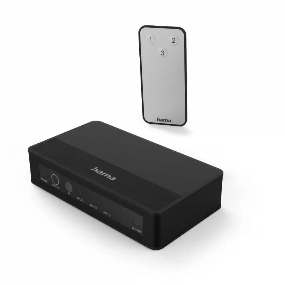 HAMA Превключвател / суич 4K-HDMI&trade; 3x1