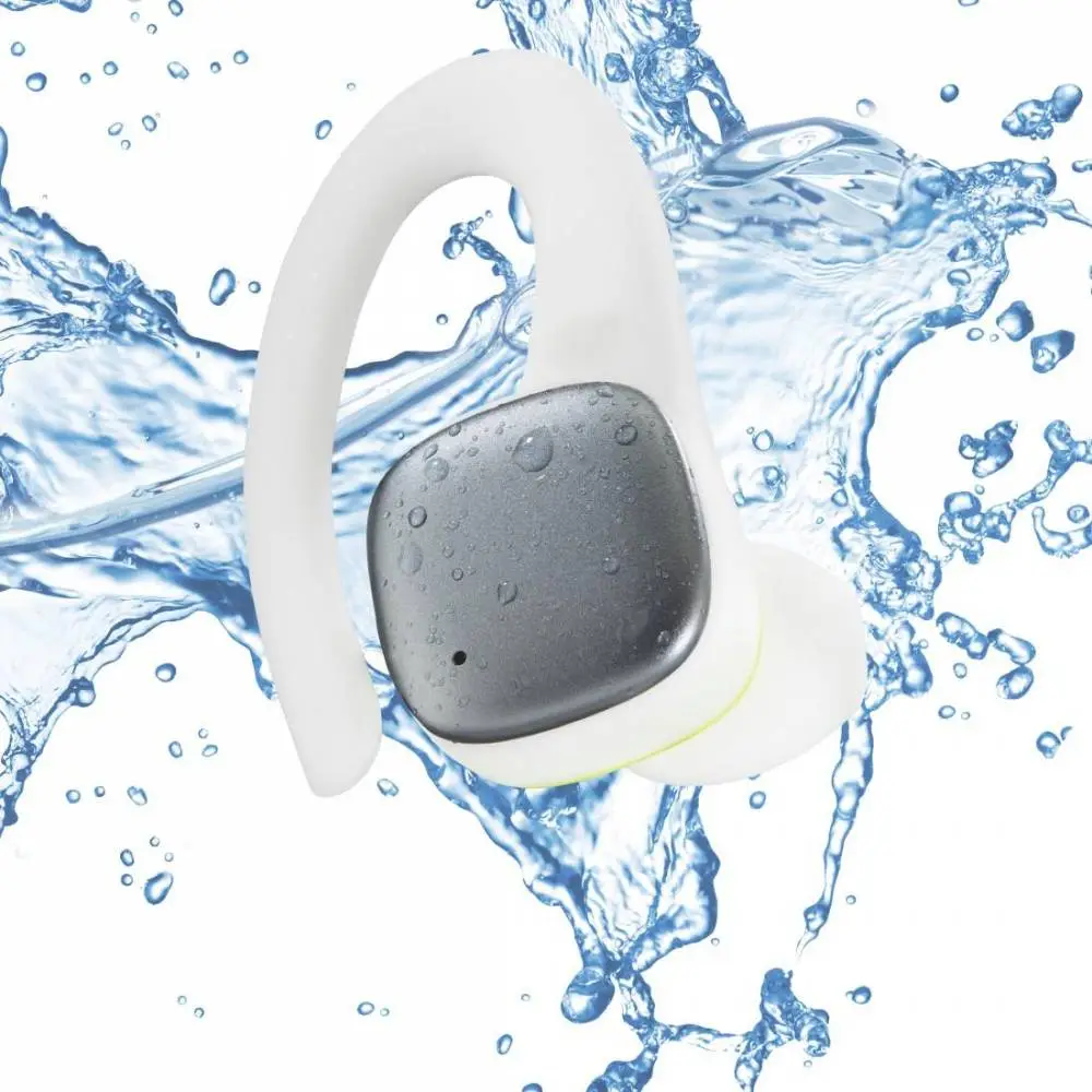 Hama Блутут слушалки "Spirit Athletics" Bluetooth&reg;, True Wireless, Ear Hook, бяло/жълто