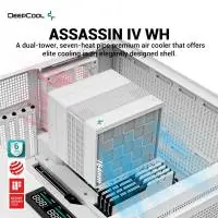 Охладител за процесор DeepCool ASSASSIN IV White CPU Cooler