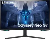 Монитор SAMSUNG Odyssey Neo G7 G75NB LS32BG750NPXEN, 32", VA Curved, UHD 3840x2160, 165Hz, 1ms, HDR, AMD FreeSync Premium, DP, HDMI, USB